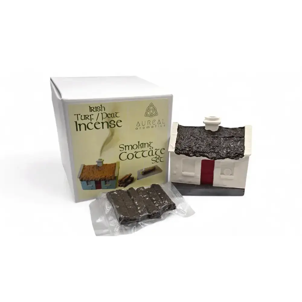 Irish Turf cottage set with box